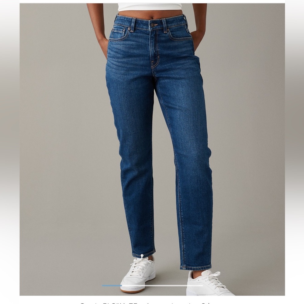 AE Stretch Mom Jean 10 Long